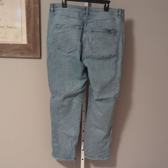 DL1961 Women's Straight Leg Jeans - Light Blue - Picture 5 of 9